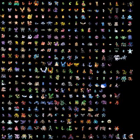 pokemon dark rising pokemon list.